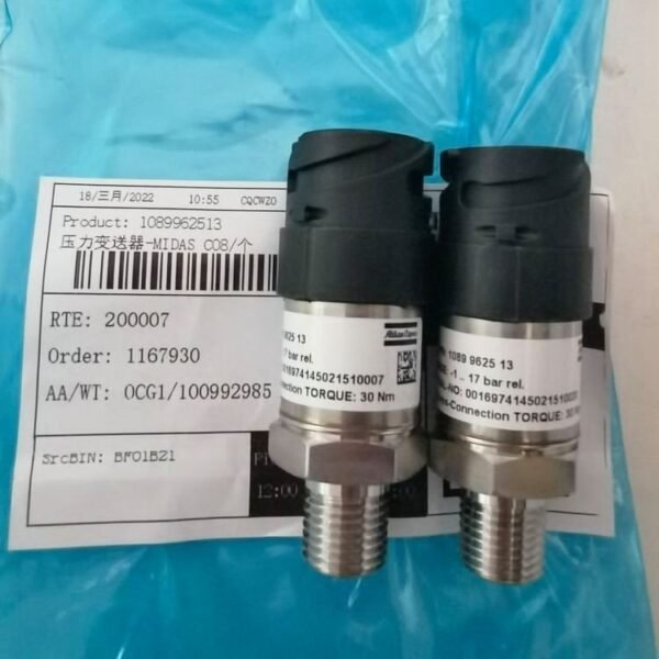 Atlas Copco 1089057528 PRESS.TRANSDUCER By Air Compressors Parts Genuine Supplier - Image 2