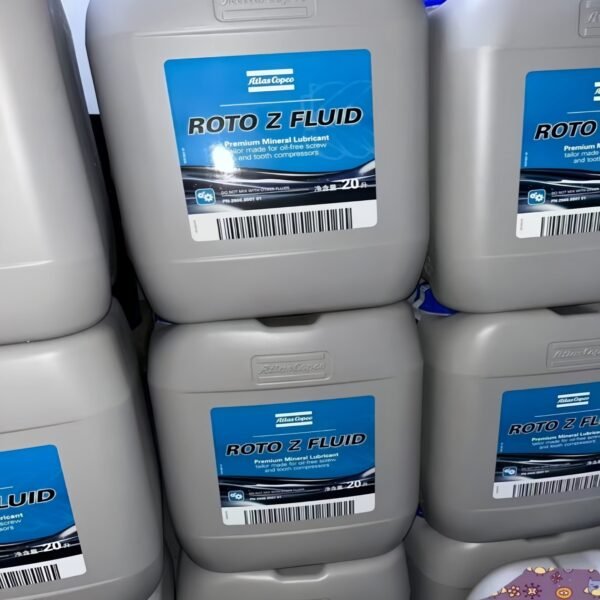 Atlas Copco 1630054200 Roto Synthetic Foodgrade Oil Specifications-20 L plastic can By Air Compressors Parts Genuine Supplier - Image 2