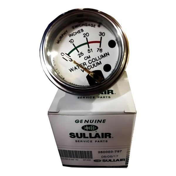 Sullair 02250051-143 Pressure Gauge By Air Compressors Parts Genuine Supplier